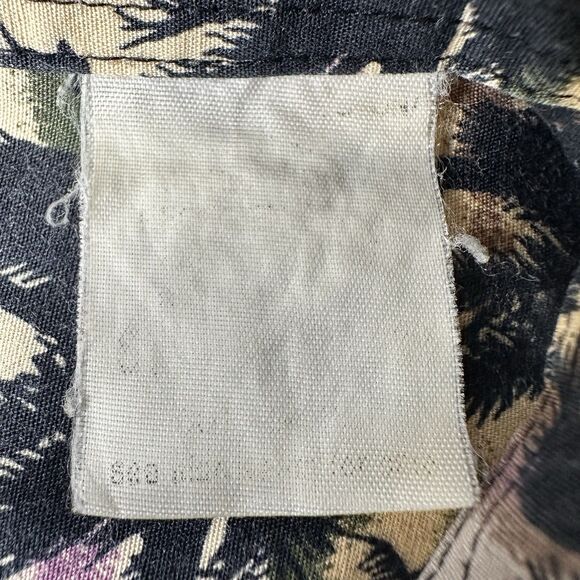 Vtg Roper Button Up Shirt Mens Sz M Cowboys Palm Trees Sunset Graphic Hawaiian - Picture 4 of 11